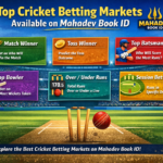  Top Cricket Betting Markets Available on Mahadev Book ID